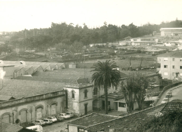 Fabrica de Lanificos de Lordelo (fabrica dos panos ) - Anos 70, em laboração - Rua de Serralves