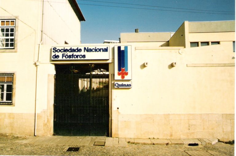 SNF – Sociedade Nacional de Fósforos - Demolida para urbanização - Rua do Progresso / Beco do Campo Alegre