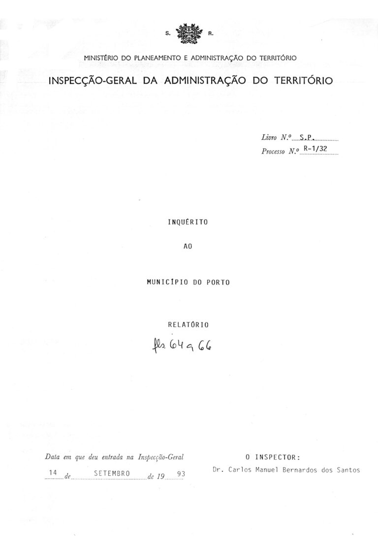 IGAT-Relatorio Inquerito CMP - 1993